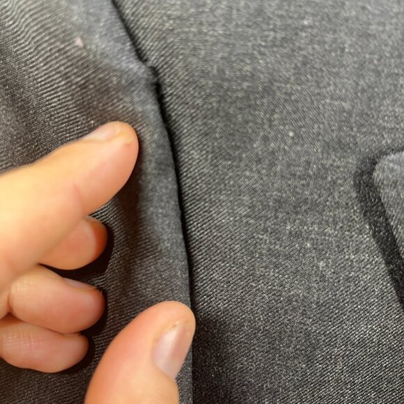 Edifice Mens Blazer Loro Piana Fabric 44 Gray Wool Jacket Four Seasons Classy - Picture 12 of 13